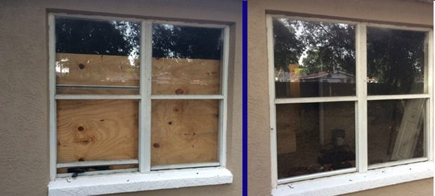 Fermeture provisoire vitrine Saint Just Saint Rambert