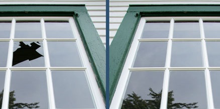 Remplacement vitre cassée Saint Just Saint Rambert